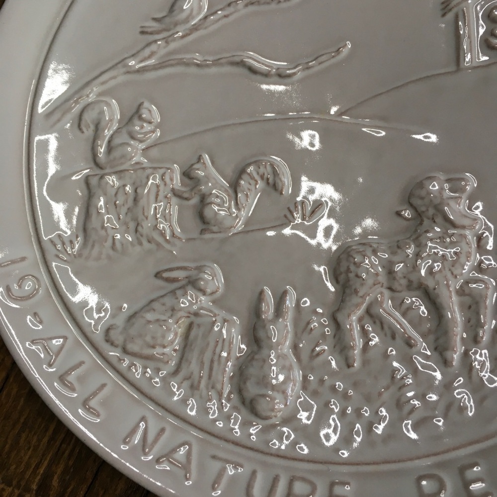 Frankoma “All Nature Rejoiced” 1978 Plate - Picture 4 of 9